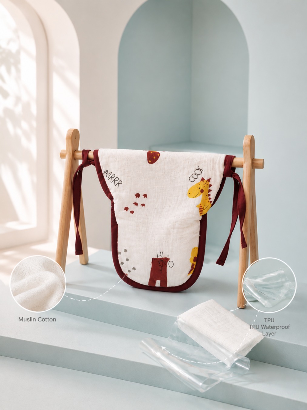 Baby dry feel langot set of 3